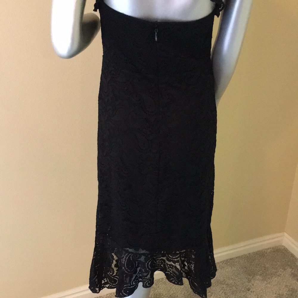 Bebe Lace & Ruffles Hi-low Dress - Picture 12 of 16